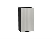 Шкаф верхний с 1-ой дверцей Евро Лайн Graphite, Агат, 720, 400 В*Ш*Г 716*400*318, фасад МДФ  Агат, корпус  Graphite ms2510VVT_59335