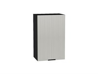 Шкаф верхний с 1-ой дверцей Евро Лайн Graphite, Агат, 720, 450 В*Ш*Г 716*450*318, фасад МДФ  Агат, корпус  Graphite ms2510VVT_59336