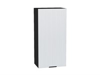 Шкаф верхний с 1-ой дверцей Евро Лайн Graphite, Белый, 920, 450 В*Ш*Г 920*450*318, фасад МДФ  Белый, корпус  Graphite ms2510VVT_59321