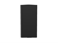 Шкаф верхний торцевой Евро Graphite, Антрацит, 920 В*Ш*Г 920*300*304, фасад МДФ  Антрацит, корпус  Graphite ms2510VVT_59144