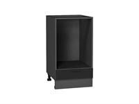 Шкаф нижний под духовку Евро Graphite, Антрацит, 450 В*Ш*Г 816*450*474, фасад МДФ  Антрацит, корпус  Graphite ms2510VVT_67233