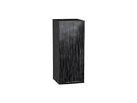 Шкаф верхний с 1-ой дверцей Валерия-М Graphite, Черный металлик дождь, 720, 300 В*Ш*Г 716*300*318, фасад МДФ  Черный металлик дождь, корпус  Graphite ms2510VVT_37736