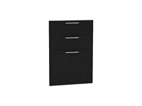 Комплект фасадов Валерия-М для каркаса Ф-33 Н503 Черный металлик В*Ш*Г 702*496*16, фасад МДФ  Черный металлик ms2510VVT_078-0255 (29661)