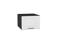 Шкаф верхний горизонтальный глубокий Ницца Graphite, Blanco, 500 В*Ш*Г 358*500*574, фасад МДФ  Blanco, корпус  Graphite ms2510VVT_45215