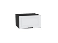 Шкаф верхний горизонтальный глубокий Ницца Graphite, Blanco, 600 В*Ш*Г 358*600*574, фасад МДФ  Blanco, корпус  Graphite ms2510VVT_45228