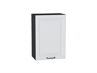 Шкаф верхний с 1-ой дверцей Ницца Graphite, Blanco, 720, 500 В*Ш*Г 716*500*318, фасад МДФ  Blanco, корпус  Graphite ms2510VVT_44086