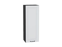Шкаф верхний с 1-ой дверцей Ницца Graphite, Blanco, 920, 350 В*Ш*Г 920*350*318, фасад МДФ  Blanco, корпус  Graphite ms2510VVT_65503