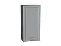 Шкаф верхний с 1-ой дверцей Ницца Graphite, Графит, 920, 450 В*Ш*Г 920*450*318, фасад МДФ  Графит, корпус  Graphite ms2510VVT_54658