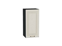 Шкаф верхний с 1-ой дверцей Ницца Graphite, Дуб крем, 720, 350 В*Ш*Г 716*350*318, фасад МДФ  Дуб крем, корпус  Graphite ms2510VVT_65523
