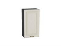 Шкаф верхний с 1-ой дверцей Ницца Graphite, Дуб крем, 720, 400 В*Ш*Г 716*400*318, фасад МДФ  Дуб крем, корпус  Graphite ms2510VVT_44062