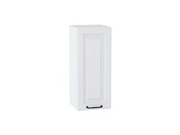 Шкаф верхний с 1-ой дверцей Ницца Белый, Blanco, 720, 300 В*Ш*Г 716*300*318, фасад МДФ  Blanco, корпус  Белый ms2510VVT_33684