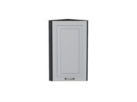 Шкаф верхний торцевой Ницца Graphite, Графит, 720 В*Ш*Г 716*300*304, фасад МДФ  Графит, корпус  Graphite ms2510VVT_54787