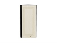 Шкаф верхний торцевой Ницца Graphite, Дуб крем, 920 В*Ш*Г 920*300*304, фасад МДФ  Дуб крем, корпус  Graphite ms2510VVT_48943