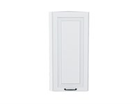 Шкаф верхний торцевой Ницца Белый, Blanco В*Ш*Г 920*300*304, фасад МДФ  Blanco, корпус  Белый ms2510VVT_48921