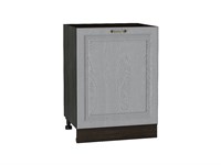 Шкаф нижний с 1-ой дверцей Ницца Graphite, Дуб серый В*Ш*Г 816*600*478, фасад МДФ  Дуб серый, корпус  Graphite ms2510VVT_44562