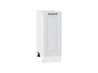 Шкаф нижний с 1-ой дверцей Ницца Белый, Blanco, 300 В*Ш*Г 816*300*478, фасад МДФ  Blanco, корпус  Белый ms2510VVT_33722