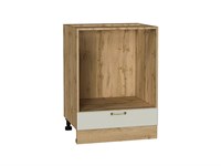 Шкаф нижний под духовку Ницца Дуб Вотан, Агат, 600 В*Ш*Г 816*600*474, фасад МДФ  Агат, корпус  Дуб Вотан ms2510VVT_64367