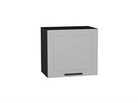 Шкаф верхний горизонтальный Глетчер Graphite, Гейнсборо Силк, 460, 500 В*Ш*Г 458*500*318, фасад МДФ  Гейнсборо Силк, корпус  Graphite ms2510VVT_74050