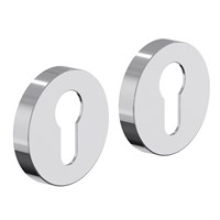 Накладка цилиндровая на круглой розетке System R012Y CR Хром sp2510BR_046-0339