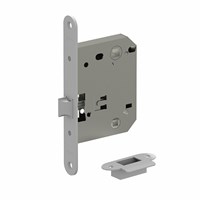 Защелка c пластиковым язычком Bravo P-2R-WC W Белый sp2510BR_045-0126