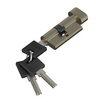 Цилиндр ключ/фиксатор Bravo AРF-60-30/30 AB Бронза (алюм., 3 ключа) sp2510BR_054-0043