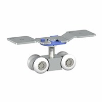 Ролики для раздвижных дверей Bravo W-100 (60 кг, фикс.) sp2510BR_042-0167