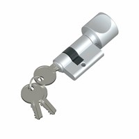 Цилиндр ключ/фиксатор Bravo СT BF-43-17/26 AL Алюминий (Латунь, 3 ключа) sp2510BR_012-0322