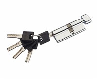 Цилиндр Ключ/фиксатор Bravo AF-80-45/35 C Хром (алюм., 5 ключей) sp2510BR_037-0128