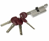 Цилиндр Ключ-фиксатор Avers JМ-70-С 70*35*35 CR Хром (5 ключей) sp2510BR_037-0301