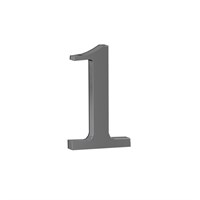 Цифра самоклеющаяся DN-01-1-Z CR Хром (ЦАМ) sp2510BR_049-0103