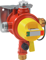 Автоматический переключающий клапан с регулятором GOK 0258516, 4 кг/ч, 37 мбар msDCH25_0258516