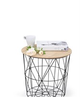 Стол журнальный Halmar MARIFFA (натуральный/черный) ms2601SIGHAL_V-CH-MARIFFA-LAW-CZARNY/NATURALNY