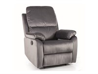 Кресло Signal SPENCER 1 VELVET раскладное (серый) ms2601SIGHAL_SPENCER1VSZ