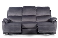 Диван-реклайнер Signal SPENCER 3 VELVET (серый) ms2601SIGHAL_SPENCER3VSZ