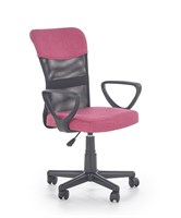 Кресло компьютерное Halmar TIMMY (розовый/черный) ms2601SIGHAL_V-CH-TIMMY-FOT-ROZOWY