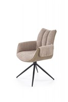 Стул кухонный Halmar K579 поворотный (коричневый/черный) ms2601SIGHAL_V-CH-K/579-KR-BRAZOWY