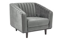Кресло Signal ASPREY 1 Velvet Bluvel 14 (серый) ms2601SIGHAL_ASPREY1VSZ14