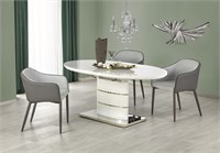 Стол обеденный Halmar ASPEN, раскладной (белый) ms2601SIGHAL_V-CH-ASPEN-ST