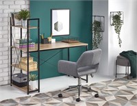 Стол компьютерный Halmar NARVIK B-1 (дуб сонома/черный) ms2601SIGHAL_V-CH-NARVIK-B1-CZARNY/SONOMA