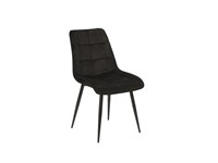 Стул кухонный Signal CHIC Velvet Bluvel 19 (черный/черный) ms2601SIGHAL_CHICVCC