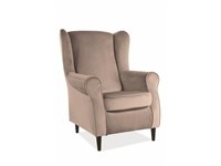 Кресло Signal BARON Velvet Bluvel 28 (бежевый) ms2601SIGHAL_BARONV28