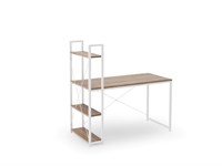 Стол компьютерный Halmar NARVIK B-1 (дуб сонома/белый) ms2601SIGHAL_V-CH-NARVIK-B1-BIALY/SONOMA