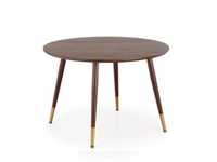 Стол обеденный Halmar DOMENICO 110 (орех/золотой) ms2601SIGHAL_V-CH-DOMENICO-ST