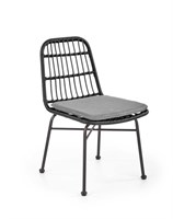 Стул кухонный Halmar K401 (серый/черный) ms2601SIGHAL_V-CH-K/401-KR-CZARNY