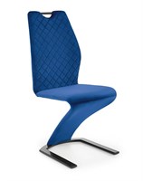 Стул кухонный Halmar K442 (темно-синий) ms2601SIGHAL_V-CH-K/442-KR-GRANATOWY