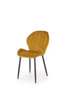 Стул кухонный Halmar K538 (горчичный/черный) ms2601SIGHAL_V-CH-K/538-KR-MUSZTARDOWY