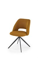 Стул кухонный Halmar K546 (горчичный/черный) ms2601SIGHAL_V-CH-K/546-KR-MUSZTARDOWY
