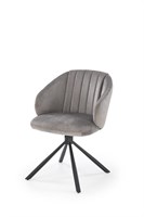 Стул кухонный Halmar K533 (серый/черный) ms2601SIGHAL_V-CH-K/533-KR-POPIELATY
