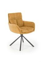 Стул кухонный Halmar K495 (горчичный/черный) ms2601SIGHAL_V-CH-K/495-KR-MUSZTARDOWY