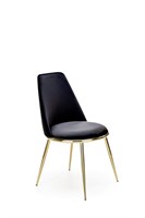 Стул кухонный Halmar K460 (черный/золотой) ms2601SIGHAL_V-CH-K/460-KR-CZARNY